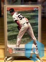2022 Topps Series 2 Alex Cobb #359 Gold Parallel 0619/2022 Giants